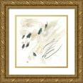 thumbnail image 1 of Vess, June Erica 26x26 Gold Ornate Wood Framed with Double Matting Museum Art Print Titled - Neutral Glyph II, 1 of 4
