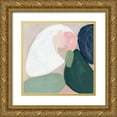 thumbnail image 1 of Vess, June Erica 26x26 Gold Ornate Wood Framed with Double Matting Museum Art Print Titled - Orb Fresco I, 1 of 4