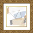 thumbnail image 1 of Vess, June Erica 26x26 Gold Ornate Wood Framed with Double Matting Museum Art Print Titled - Overture VI, 1 of 4