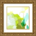 thumbnail image 1 of Vess, June Erica 26x26 Gold Ornate Wood Framed with Double Matting Museum Art Print Titled - Seaglass Curio III, 1 of 4