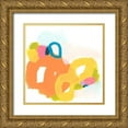 thumbnail image 1 of Vess, June Erica 26x26 Gold Ornate Wood Framed with Double Matting Museum Art Print Titled - Shorthand III, 1 of 4