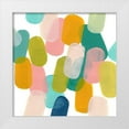 thumbnail image 1 of Vess, June Erica 26x26 White Modern Wood Framed Museum Art Print Titled - Color Spree III, 1 of 4