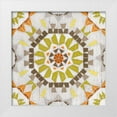thumbnail image 1 of Vess, June Erica 26x26 White Modern Wood Framed Museum Art Print Titled - Driftwood Mandala III, 1 of 4