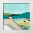 thumbnail image 1 of Vess, June Erica 26x26 White Modern Wood Framed Museum Art Print Titled - Farm Vista I, 1 of 4