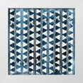 thumbnail image 1 of Vess, June Erica 26x26 White Modern Wood Framed Museum Art Print Titled - Indigo Impression III, 1 of 4