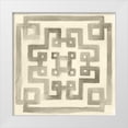 thumbnail image 1 of Vess, June Erica 26x26 White Modern Wood Framed Museum Art Print Titled - Neutral Impressions VI, 1 of 4