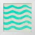 thumbnail image 1 of Vess, June Erica 26x26 White Modern Wood Framed Museum Art Print Titled - Spectrum Hieroglyph III, 1 of 4