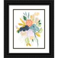 thumbnail image 1 of Vess, June Erica 26x32 Black Ornate Wood Framed with Double Matting Museum Art Print Titled - Bijoux Bouquet II, 1 of 4