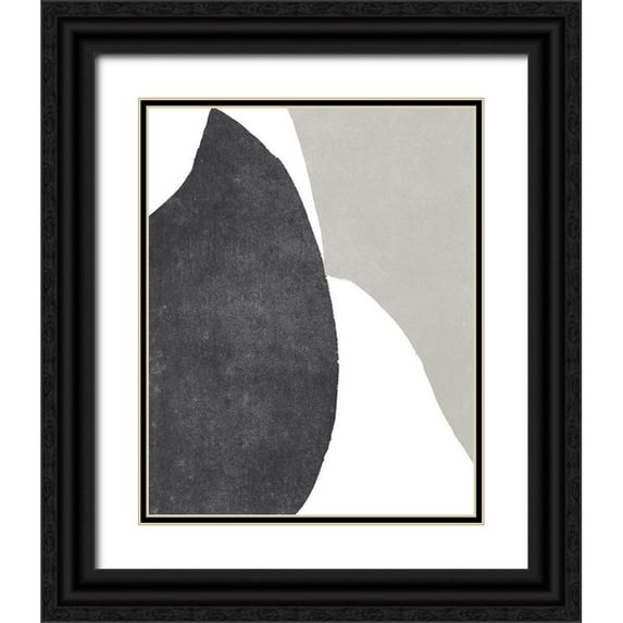 Vess, June Erica 26x32 Black Ornate Wood Framed with Double Matting Museum Art Print Titled - Color Cuts X