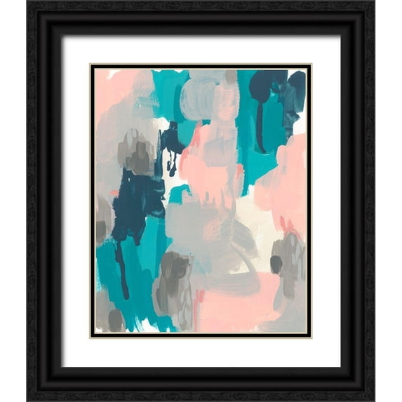 Vess, June Erica 26x32 Black Ornate Wood Framed with Double Matting Museum Art Print Titled - Sky Song II
