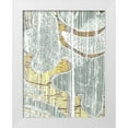 thumbnail image 1 of Vess, June Erica 26x32 White Modern Wood Framed Museum Art Print Titled - Oro Essence II, 1 of 4