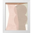 thumbnail image 1 of Vess, June Erica 26x32 White Modern Wood Framed Museum Art Print Titled - Symphonic Shapes II, 1 of 4