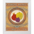 thumbnail image 1 of Vess, June Erica 26x32 White Modern Wood Framed Museum Art Print Titled - Vintage Produce Sign VIII, 1 of 4