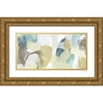 thumbnail image 1 of Vess, June Erica 32x18 Gold Ornate Wood Framed with Double Matting Museum Art Print Titled - Mint Illusion I, 1 of 4