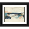 thumbnail image 1 of Vess, June Erica 32x25 Black Ornate Wood Framed with Double Matting Museum Art Print Titled - Palette Horizon I, 1 of 4