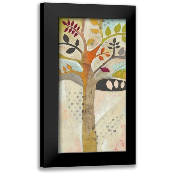 Vess, June Erica 9x14 Black Modern Framed Museum Art Print Titled - Forest Spectrum I