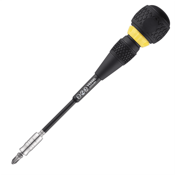 Vessel, Ball Grip Ratchet Screwdriver