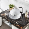thumbnail image 1 of Vessel Bathroom Sink Basin in White Ceramic, 1 of 6