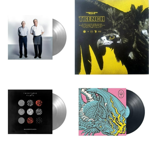 Vessel (Fbr 25Th Anniversary/Silver LP Vinyl) & Trench (2LP/Dl Code) & Blurryface (Silver LP Vinyl Fbr Anniversary) & Scaled & Icy