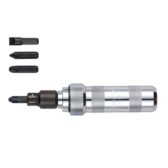 Vessel Manual Impact Driver No. 250001  5 /16 (8 mm) Hex & 1/2 Sq Drive Heavy-Duty Hand Impact Driver Set (5-Piece)