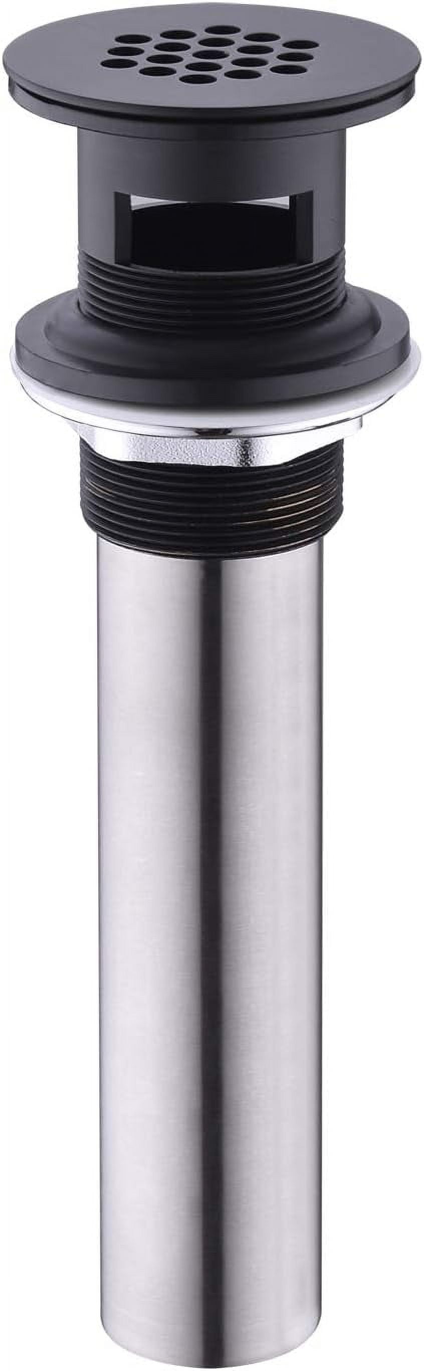 Vessel Sink Drain,Grid Drain Strainer Assembly with Overflow for ...