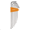 thumbnail image 1 of Vessel Tools Ball Point Hex L-Key Wrench (Long Type) (Inch) 9PC. Set No.8309BP-LINU, 1 of 3