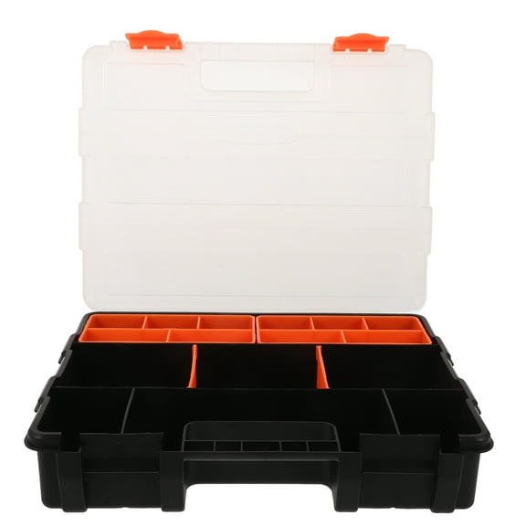 Vessel Tools Case Toolbox Craft Storage Containers Organizer Screw Parts Lattice Portable Plastic