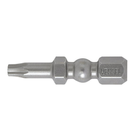 Vessel Tools IBTX2530P Impact BallTM Torsion Bits, T25 x 30