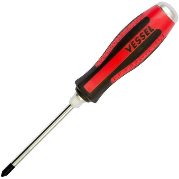 VESSEL MEGADORA Tang-Thru Screwdriver +1x75 (3") 930P175