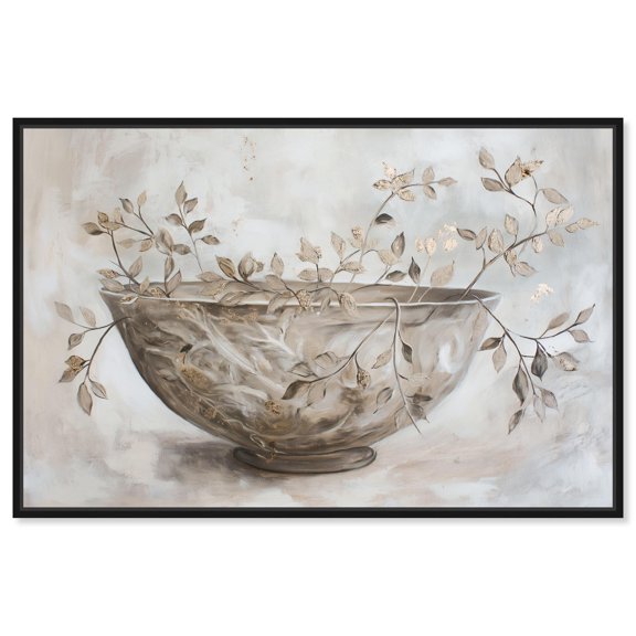 Vessel of Memories Canvas Farmhouse Art by Art Remedy, Black Frame, 36" x 24"