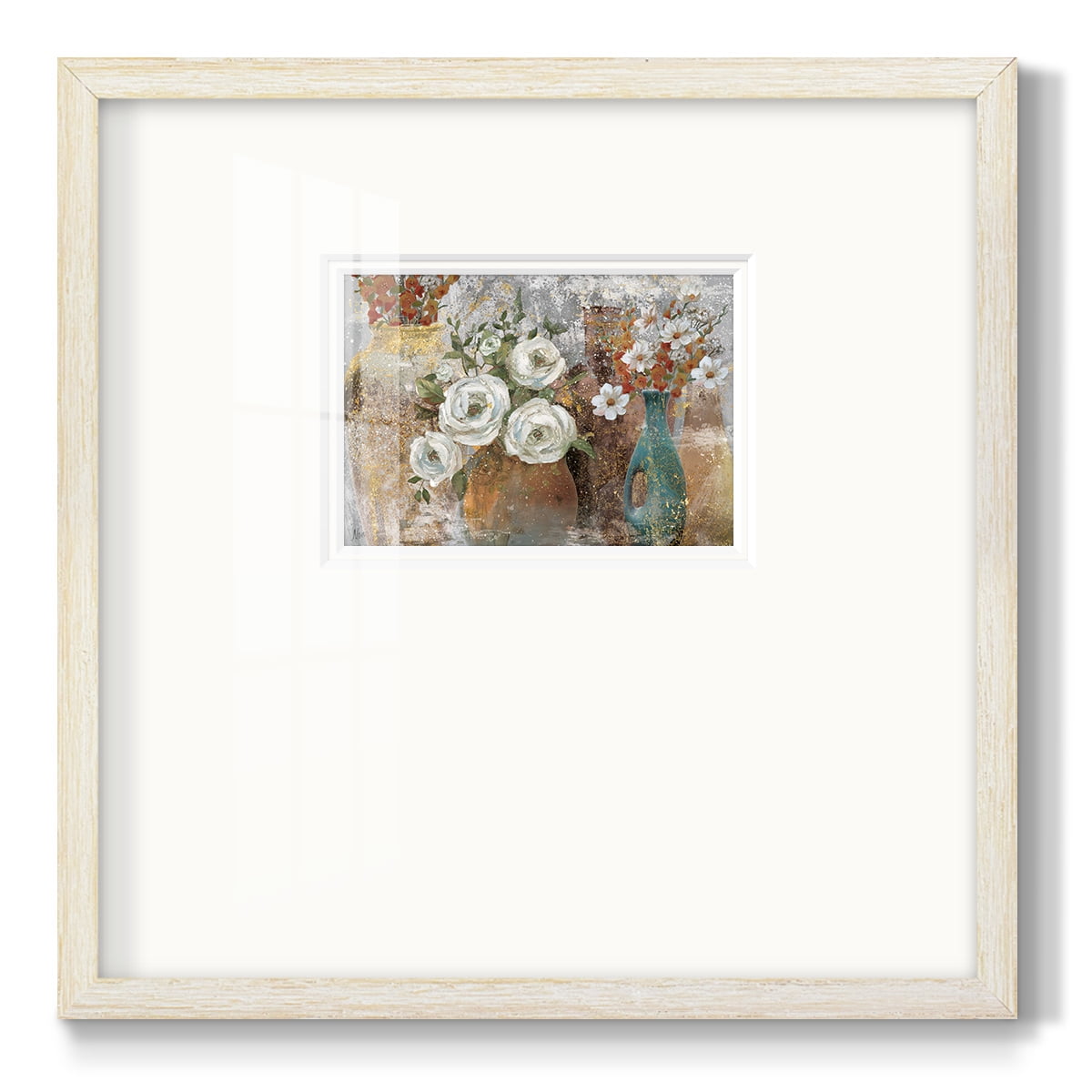 Vessels and Blooms SpicePremium Framed Print