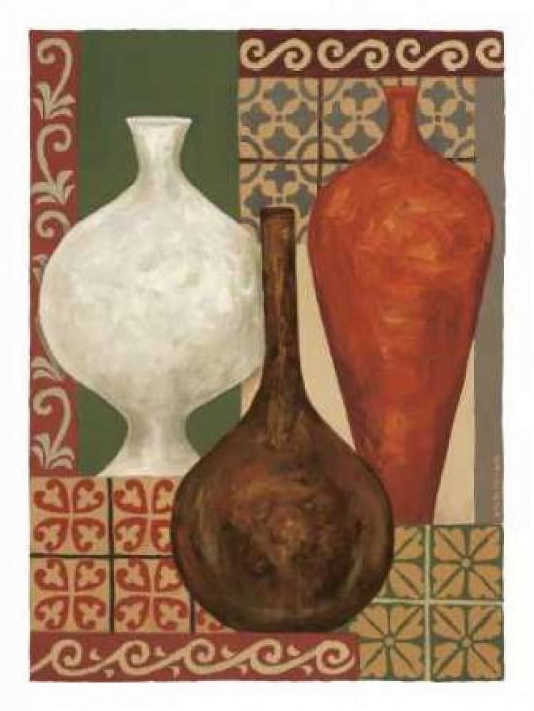 Vessels and Tiles II Canvas Art - Eva Misa (18 x 24)