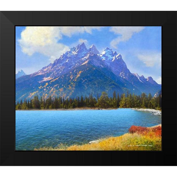 Vest, Christopher 17x15 Black Modern Framed Museum Art Print Titled - Cathedral Group