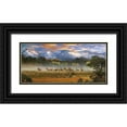 thumbnail image 1 of Vest, Christopher 24x13 Black Ornate Wood Framed with Double Matting Museum Art Print Titled - Mesa Verde Pano, 1 of 4