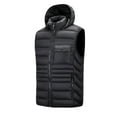 thumbnail image 1 of Vest For Men Sevevn Men's Hooded Padded Jacket Lightweight Zipper Puffer Vest Jacket, 1 of 8