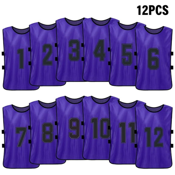 Vest,Pinnies Quick Soccer Quick Soccer Team Numbered Bibs Vest Mewmewcat 12pcs Pinnies Bosnyyds 6pcs Kid's Soccer Pinnies 12pcs Huiop Soccer Pinnies