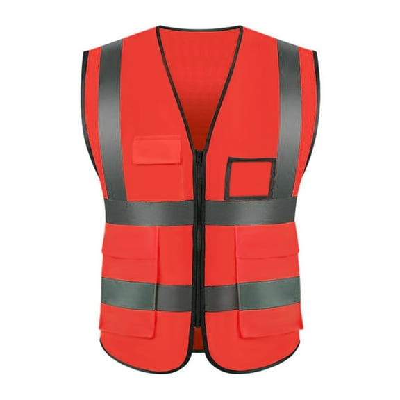 Vest Reflective Breathable Cloth Safety Protective Vest One Size Fits Most for Outdoor