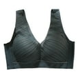 thumbnail image 1 of Vest Style Medium Thick On Bra with Adjustable Steel Rings and Four Button Cup Design for Comfortable Support, 1 of 2