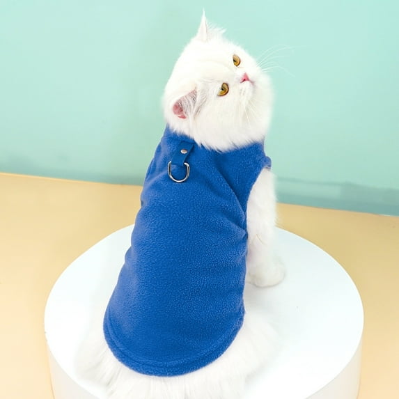 Vest Sweater With Leash Ring Soft Lightweight Breathable For Puppies Small Medium Dogs Cats Chihuahua Warm For Fall/Autumn/Winter