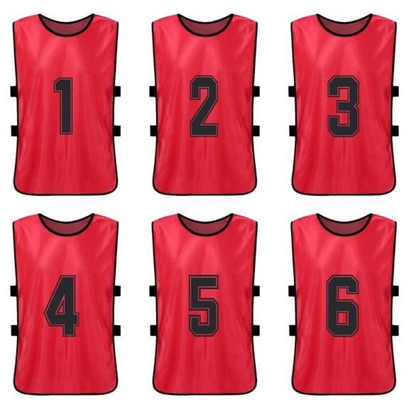 Vest,Team Soccer Team Numbered Bibs Vest Soccer Team Numbered Pinnies Quick Team Soccer Pinnies Quick 6 Pcs Soccer Quick Team Soccer Pcs Soccer Pinnies Jinmie Dsfen Rookin