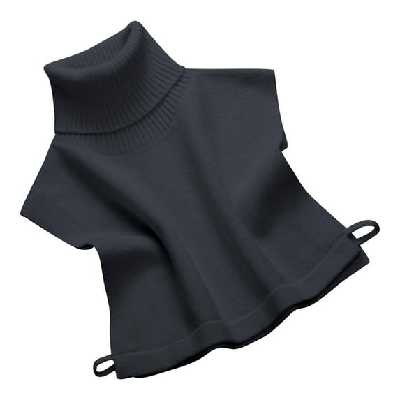 Vest Tops for Women Turtleneck Sleeveless Knitted Slim Fit Basic Sweater Vest
