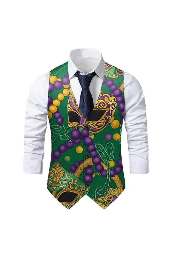 πππ«ππ’ ππ«ππ¬ Vest Vest for Men Novelty Mask Graphic 3D Print Waistcoat Funny Party Suit Vest πππ«ππ’ ππ«ππ¬ Vest For Men