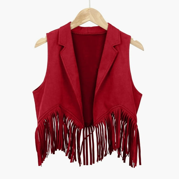 Vest for Girls Cowgirl Vest Jean Vest Top for Women Christmas Clothes Country Girl 4T