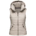 thumbnail image 1 of Vest for Women Hemlock Unisex Casual Solid Vest Zipper Pocket Loose Sleeveless Jacket Hooded Coat Vest, 1 of 2