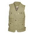 thumbnail image 1 of Vest for men, Vent back cotton sleeveless safari multi pocket style by Tag Safari, 1 of 3