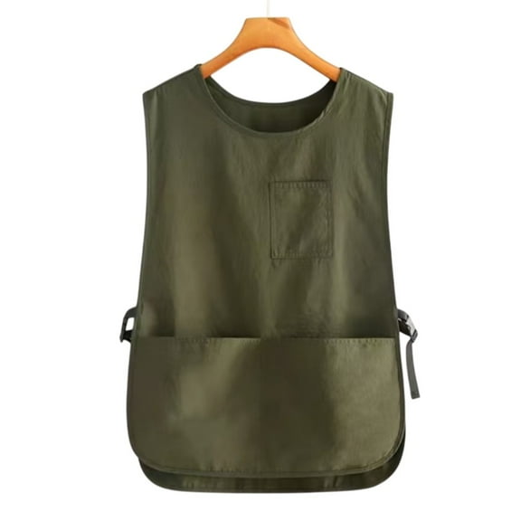 Vest oil-proof and waterproof apron home kitchen catering work clothes