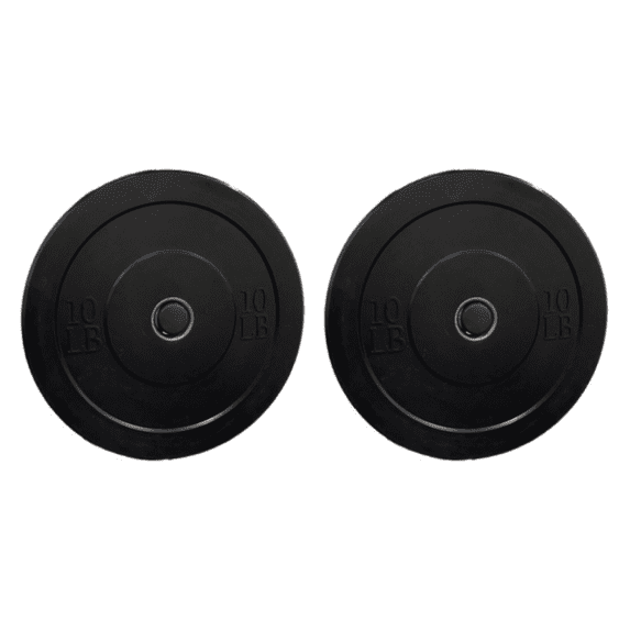 Vesta Black Bumper Plates