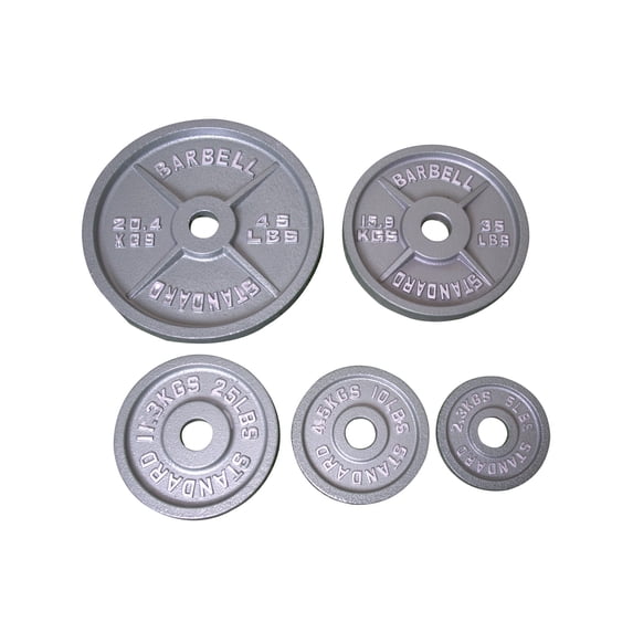 Vesta Olympic Plates, Cast Iron Multi Color, 245 lbs