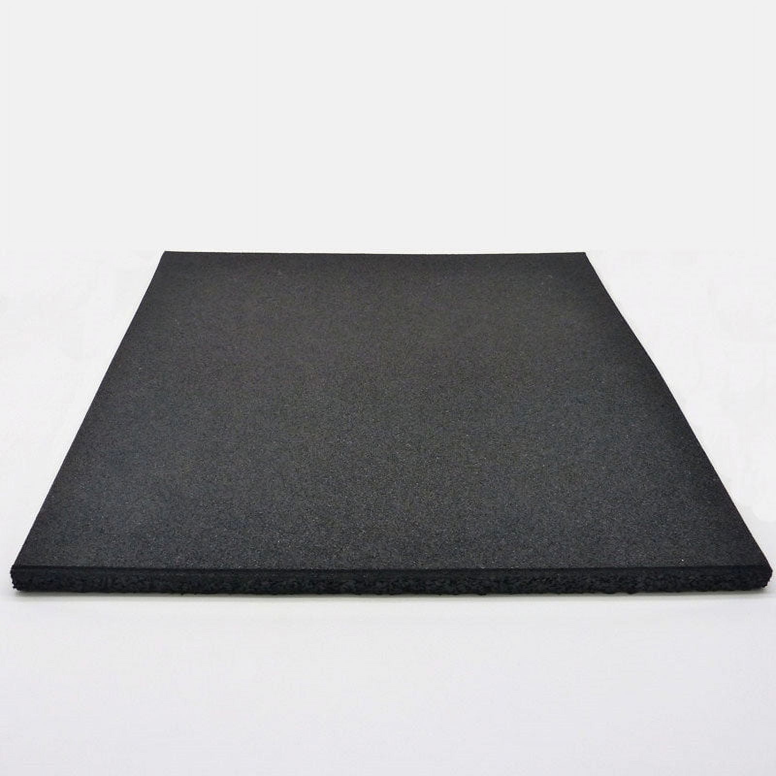 Vesta Premium 3'3" x 3'3" Gym Flooring Mat 0.6" Thick Rubber