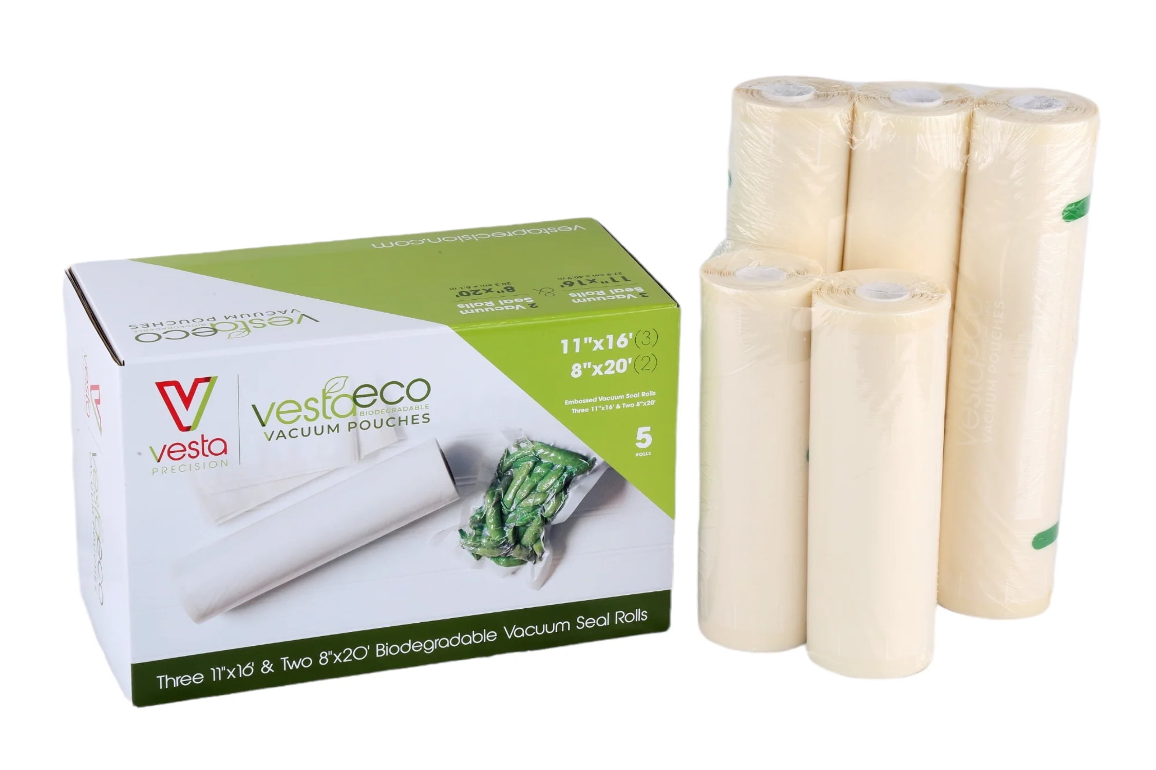 Ziploc Vacuum Sealer Roll Refills, 3 count 